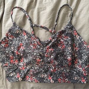 BCBGeneration Floral Strappy Top/ bralette